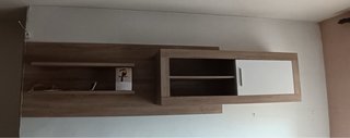 Mueble salón y estantería madera