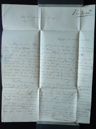 Lote de 3 cartas antiguas - Prefilatelia