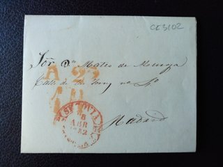 Lote de 3 cartas antiguas - Prefilatelia
