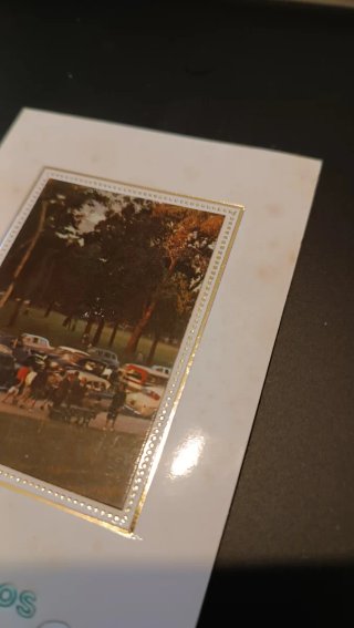 Tarjeta postal vintage Argentina