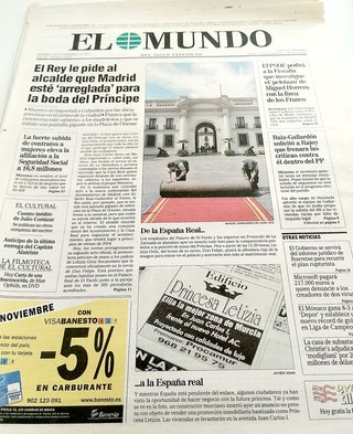 REYES DE ESPAÑA. Periodicos y Revistas.