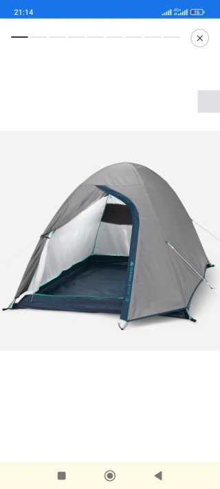 Tienda de campaña Quechua 2 personas