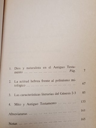 'Mito y Realidad en el Antiguo Testamento' (1971)