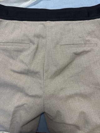 Pantalón Zara Talla S Beige