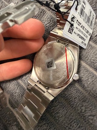 Tissot PRX Reloj Negro y Plateado