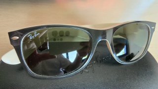 Gafas de Sol Ray-Ban RB2132 Negro/Blanco