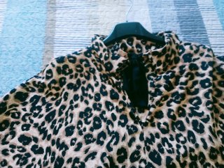Camicia maculata elegante donna