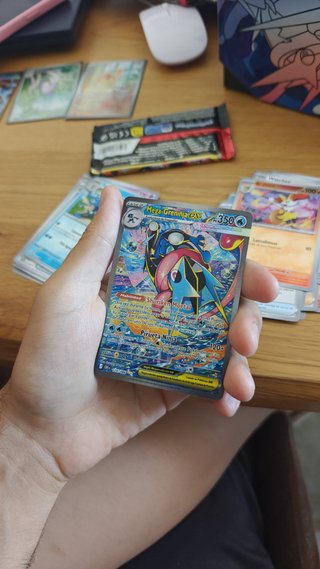 Mega-Greninja EX SAR español