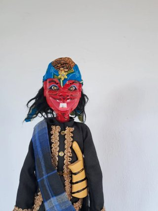 Marioneta tradicional indonesia
