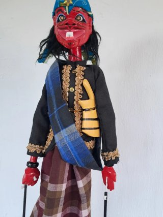 Marioneta tradicional indonesia