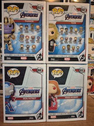 Pack Funko Pop Avengers Endgame