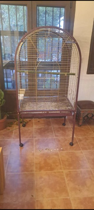 Jaula grande para loro