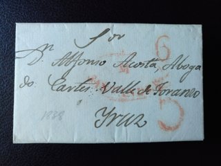 Lote de 4 cartas antiguas - Prefilatelia