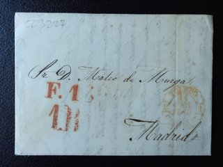 Lote de 4 cartas antiguas - Prefilatelia