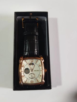 Reloj seiko mod automático tank open heart 40mm