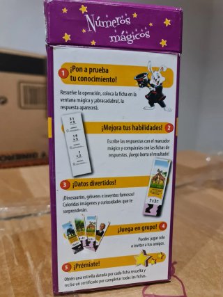 Juego Números Mágicos Multiplicación