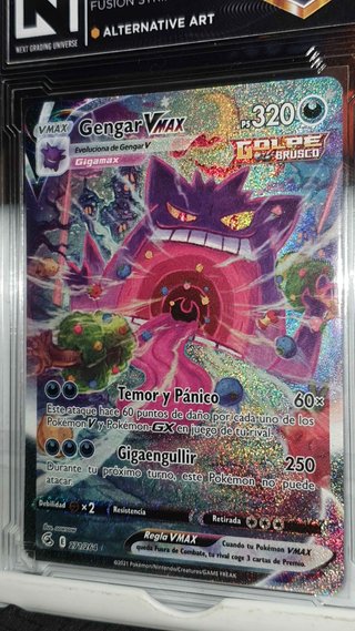 Gengar VMAX Alt Art 271/264 NGC 9.5 Español