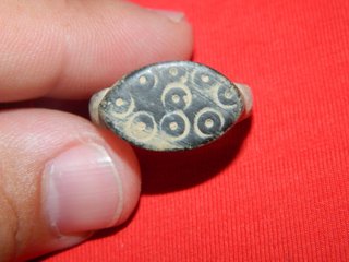 Anillo Bronce Ibero Romano Círculos Concentricos