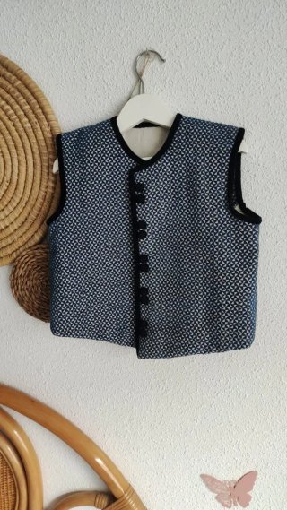 Traje Fallero Niño Azul y Multicolor
