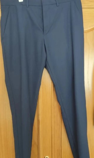Traje azul hombre