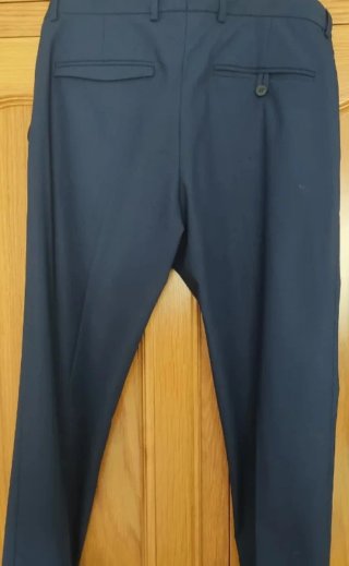 Traje azul hombre