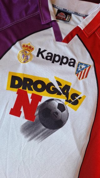 Camiseta Kappa Real Madrid x Atlético 97/98