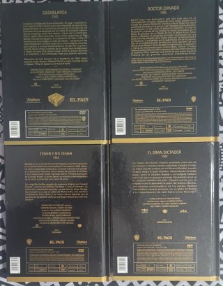 Lote 16 DVDs Cine Clásico Libro + Película