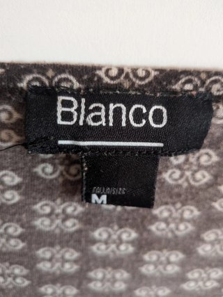 Vestido estampado Blanco