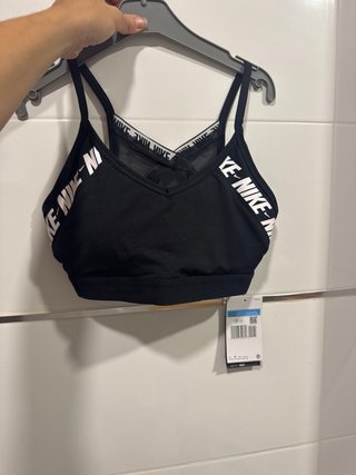 Top deportivo Nike negro Talla :M