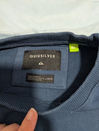 Sudadera Quiksilver azul