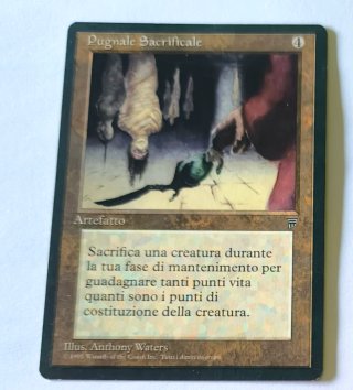 Lote 4 Cartas Magic The Gathering Italianas
