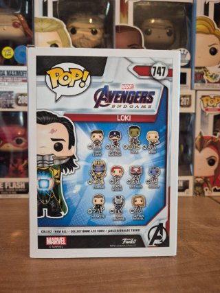 Funko Pop Loki 747 Avengers Endgame Glow Dark