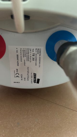 Termo Eléctrico COINTRA TE 30 sin uso