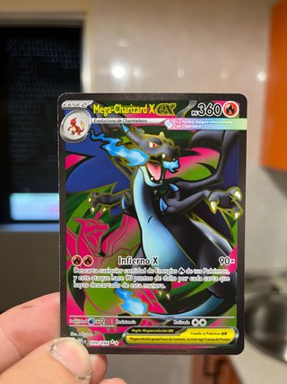 Carta Pokémon Mega Charizard X EX