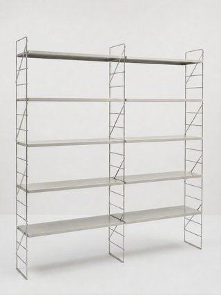 Estantería Tria 36 Mobles 114 Gris Perla 90x36