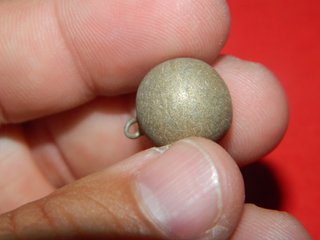 Bonitos pendientes de plata Romanos de Bola.