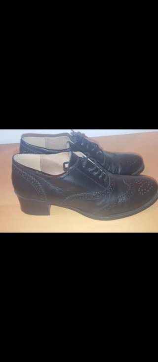 Zapatos mujer Oxford de piel