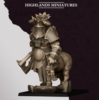 Minotauro Enano Highlands Miniatures