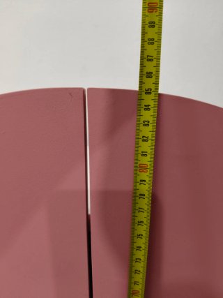 Mueble Ropa Muñecas Rosa