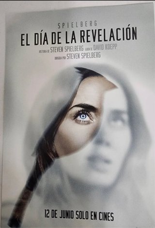Pack 2 Carteles El Día de la Revelación Spielberg