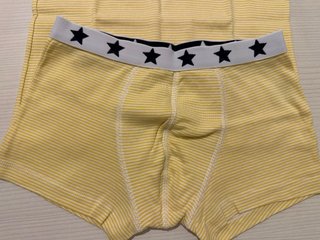 2 Canotte Petit Bateau righe con boxer coordinati
