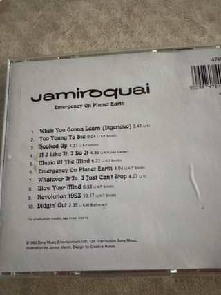 2 CDs Jamiroquai Emergency On Planet Earth