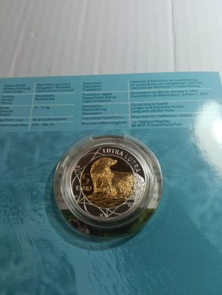 Luxemburgo 5€ 2011 Loutre d'Europe