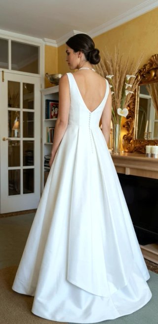 Vestido de Novia Cyberline Minimalista