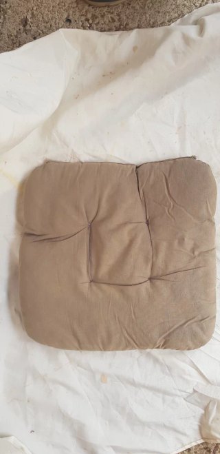 22 cojines para silla color beige