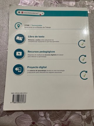 Relaciones en el equipo de trabajo Grado Medio