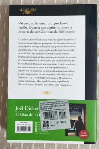 El libro de los Baltimore