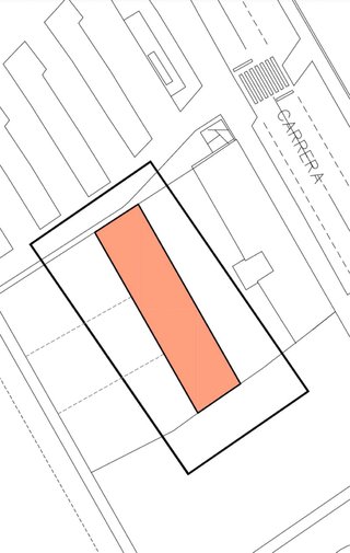Parcela urbana edificable