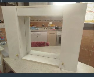 Mueble baño espejo y luz
