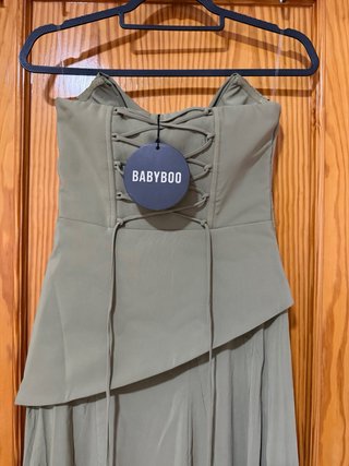 Vestido largo y Bufanda de BABYBOO nuevos